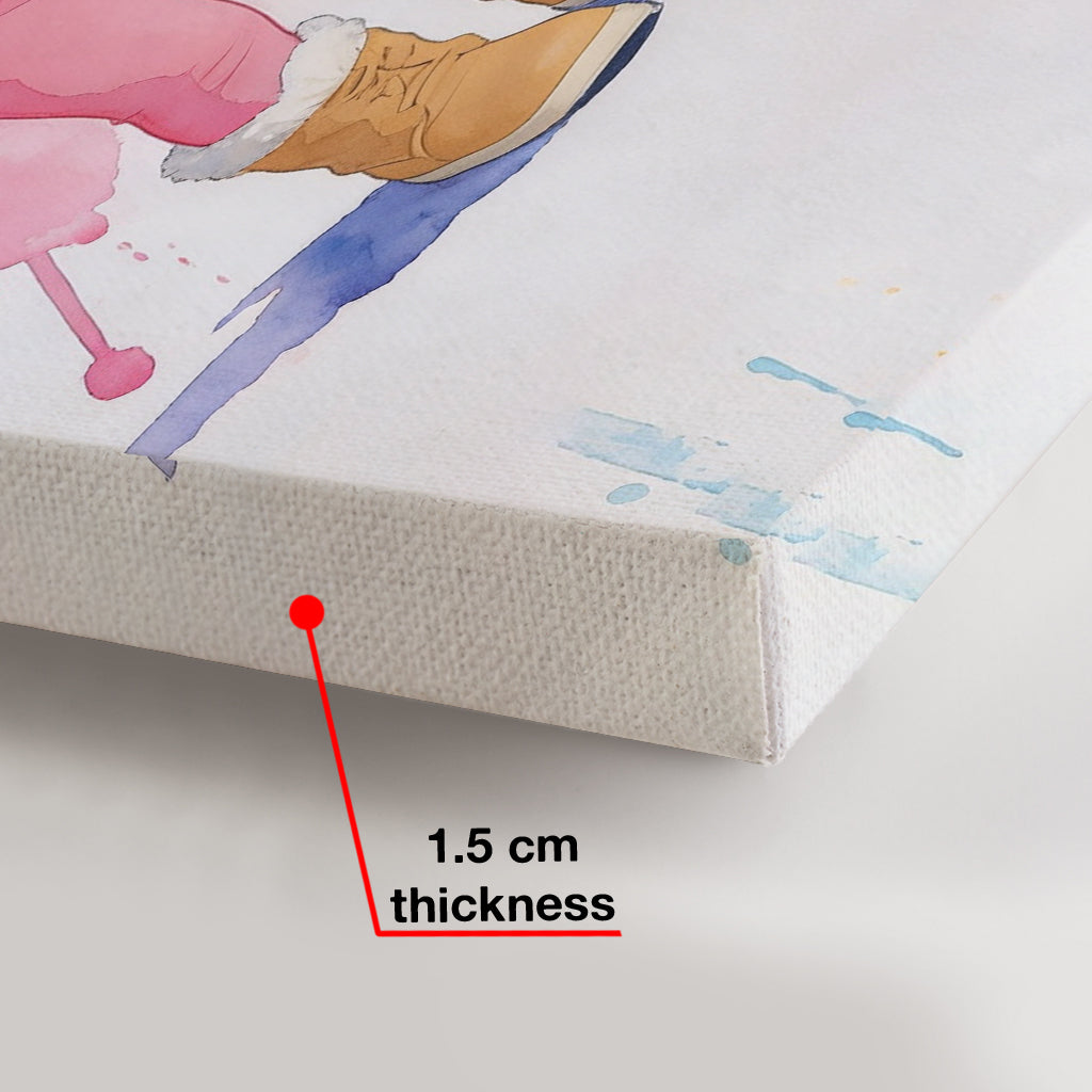 Custom Any Photo - Personalized Mouse Canvas And Poster