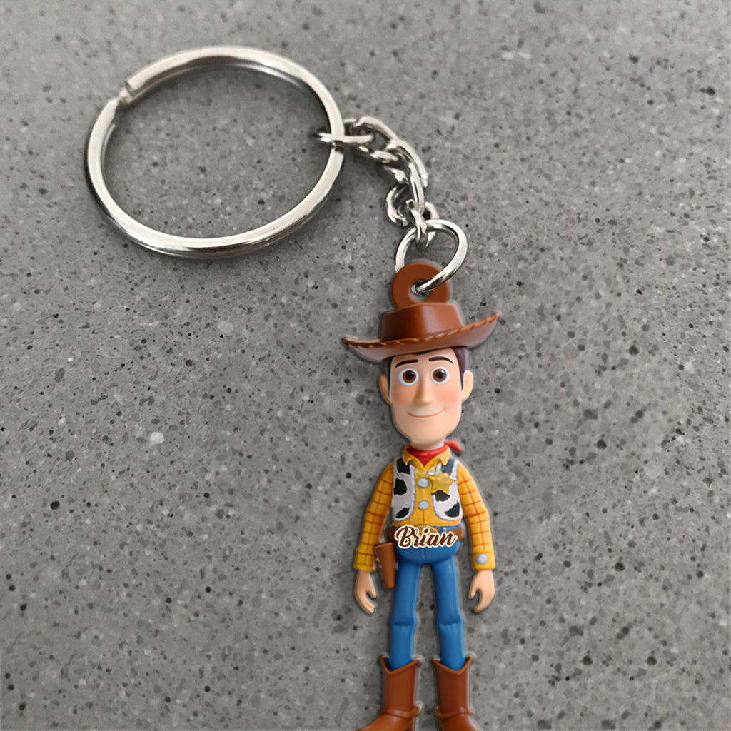 You've Got A Friend In Me - Personalized Toy Story Backpack With Acrylic Charm