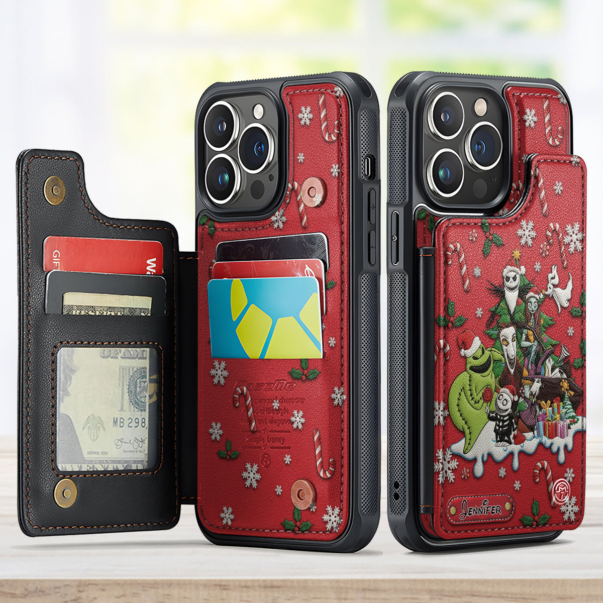 The Nightmare - Personalized Nightmare Fully Printed Wallet Phone Case