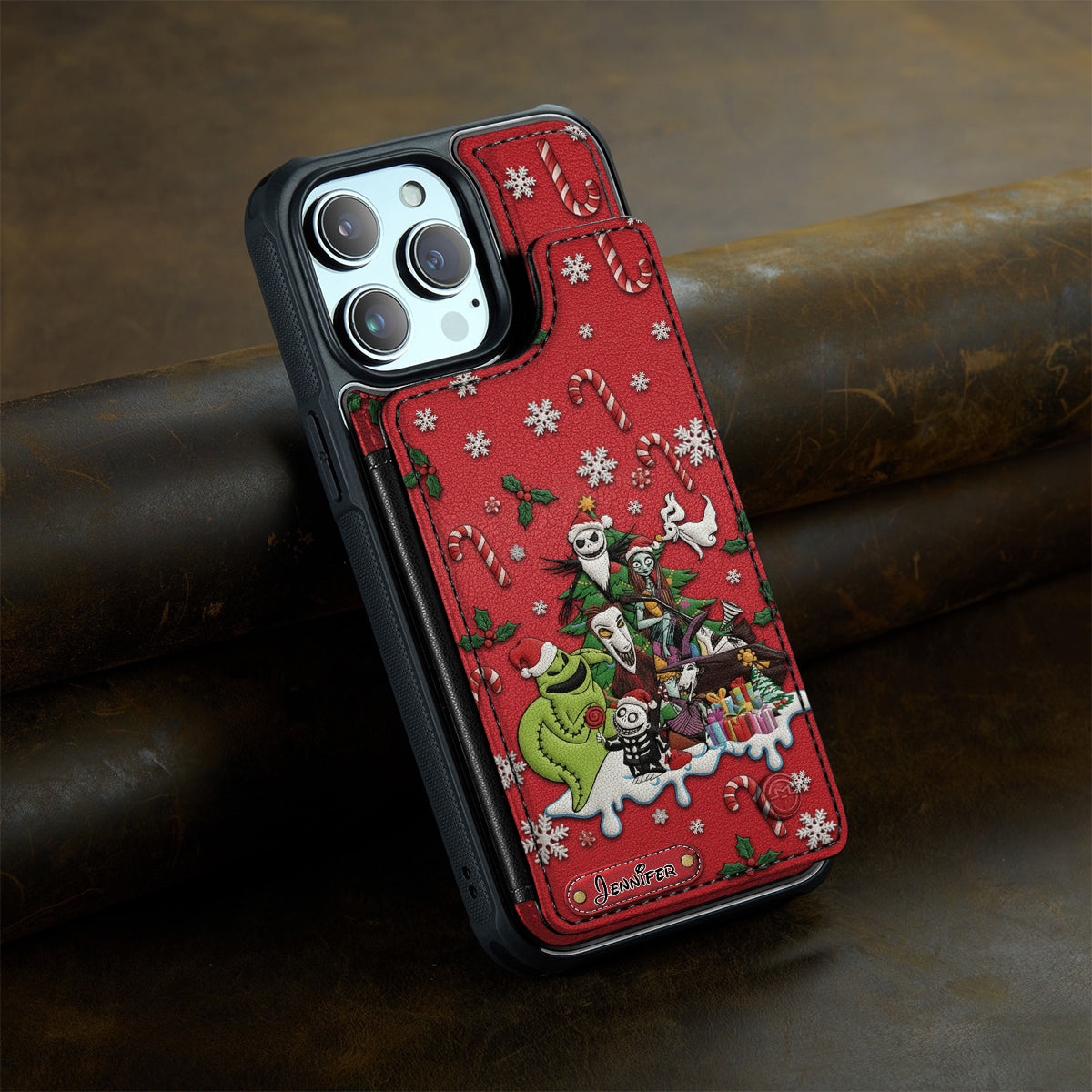 The Nightmare - Personalized Nightmare Fully Printed Wallet Phone Case