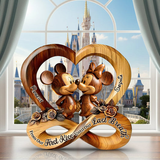 You & Me We Got This - Personalized Mouse Custom Shaped Acrylic Plaque
