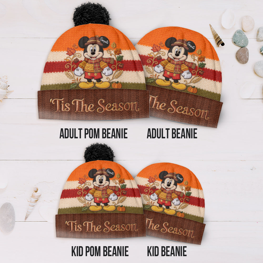 Til The Season - Personalized Mouse Beanie Hat