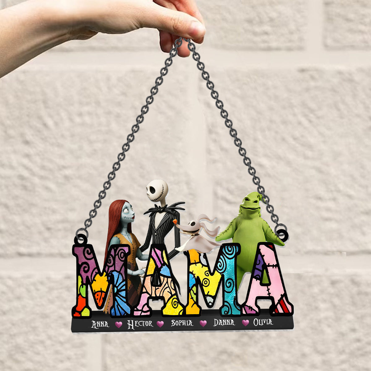 Mother Of Nighmare - Personalized Nightmare Window Hanging Suncatcher Ornament