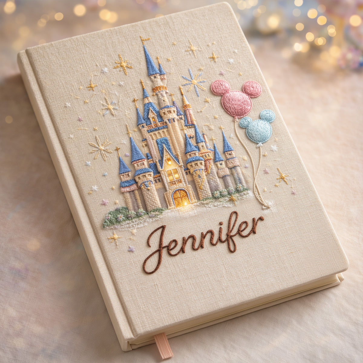 Magical Moments - Personalized Mouse Leather Journal