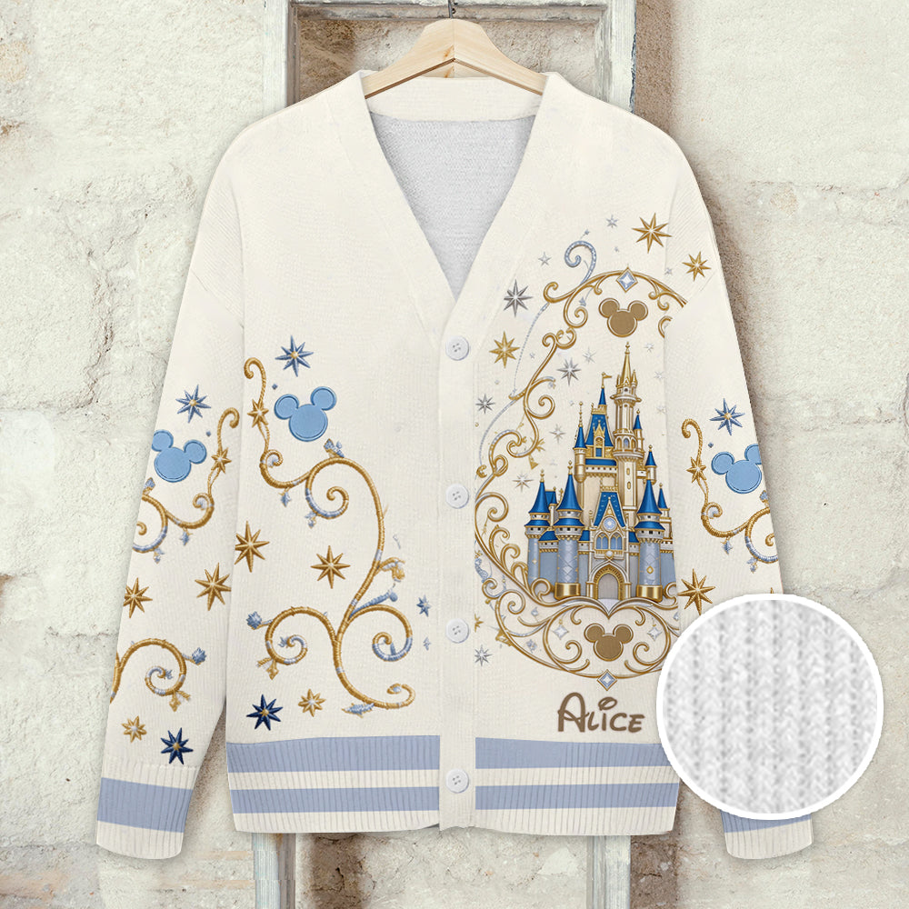Belive In Magic - Personalized Dream Trip Cardigan Sweater