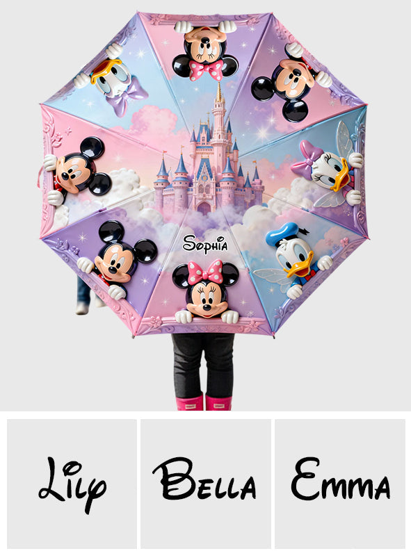 Friends - Personalized Mouse Umbrella