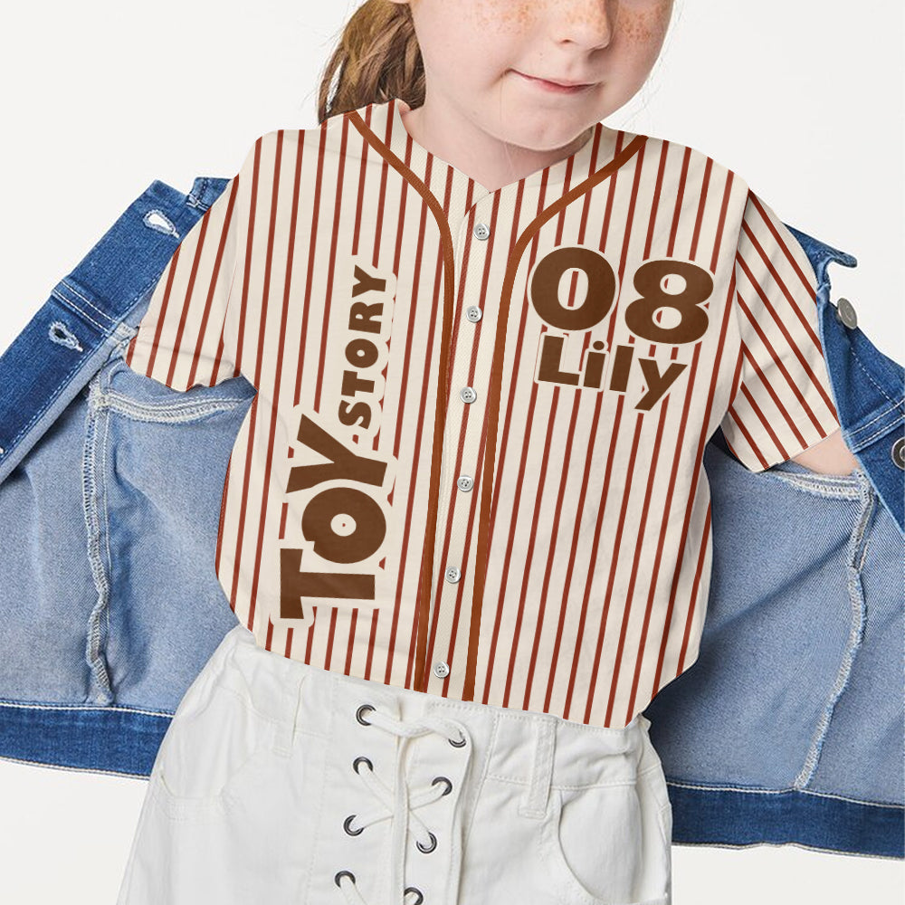 You've Got A Friend In Me - Personalized Movie For Kids Baseball Jersey