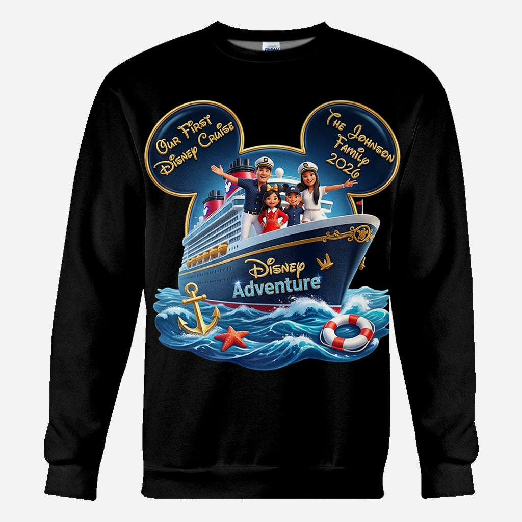 Magical Cruise Adventure - Personalized Dream Cruise All Over Shirt