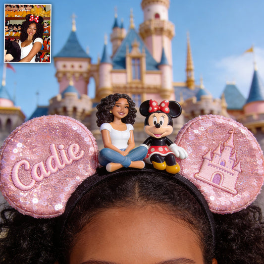 Magical Trip - Personalized Dream Trip Shaped Leather Headband