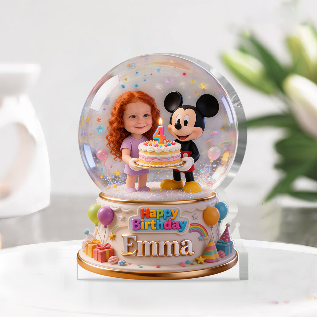 Custom Any Photo - Personalized Kid Custom Shaped Acrylic Plaque