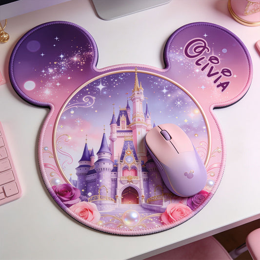 Magical Castle - Personalized Dream Trip Mouse Pad Custom Shape