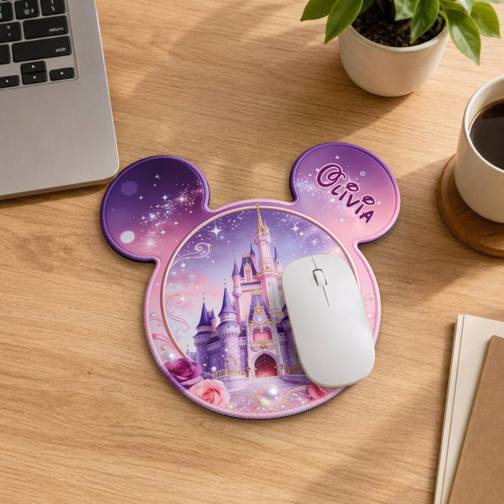 Magical Castle - Personalized Dream Trip Mouse Pad Custom Shape