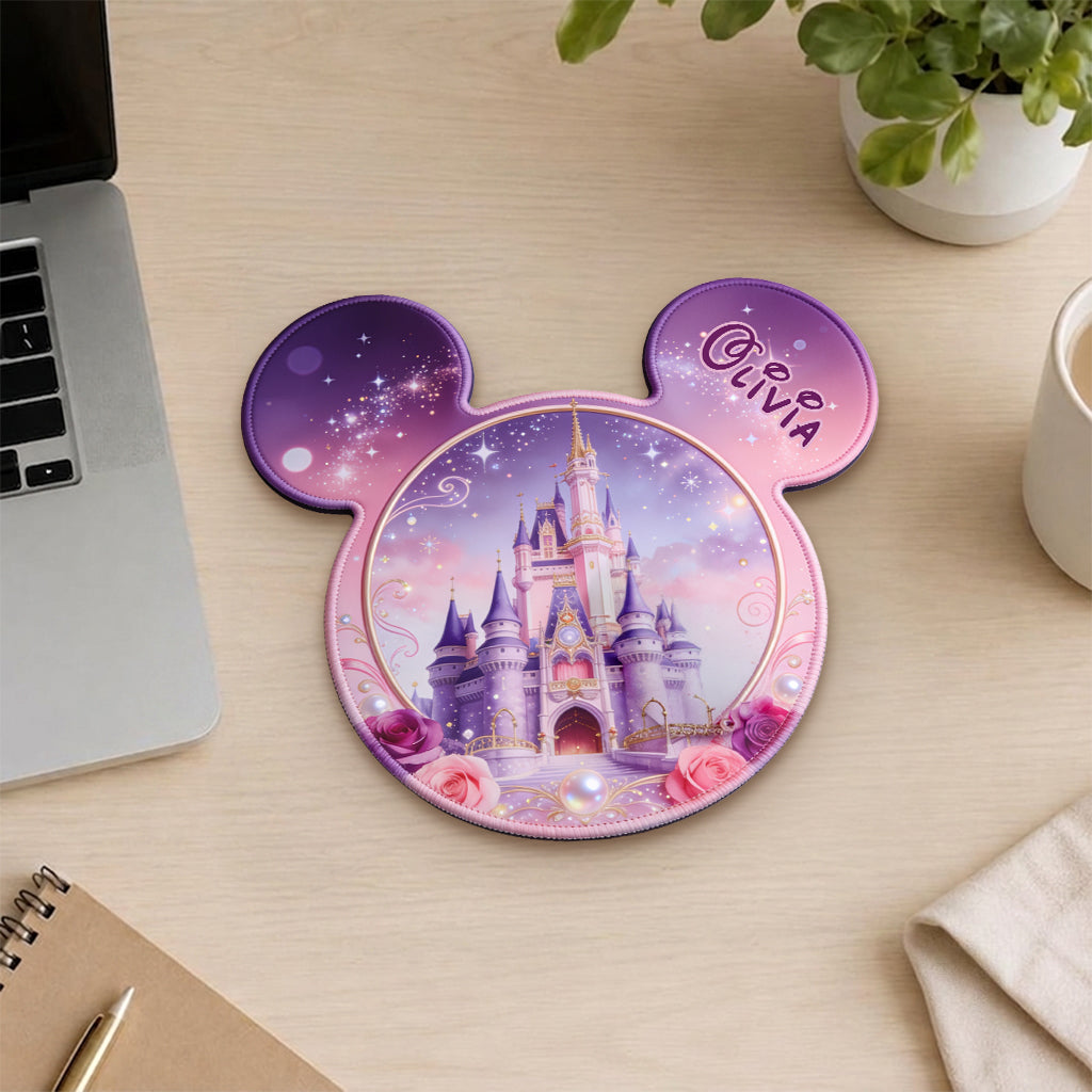 Magical Castle - Personalized Dream Trip Mouse Pad Custom Shape