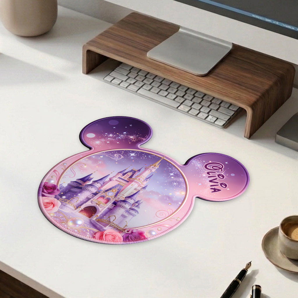 Magical Castle - Personalized Dream Trip Mouse Pad Custom Shape