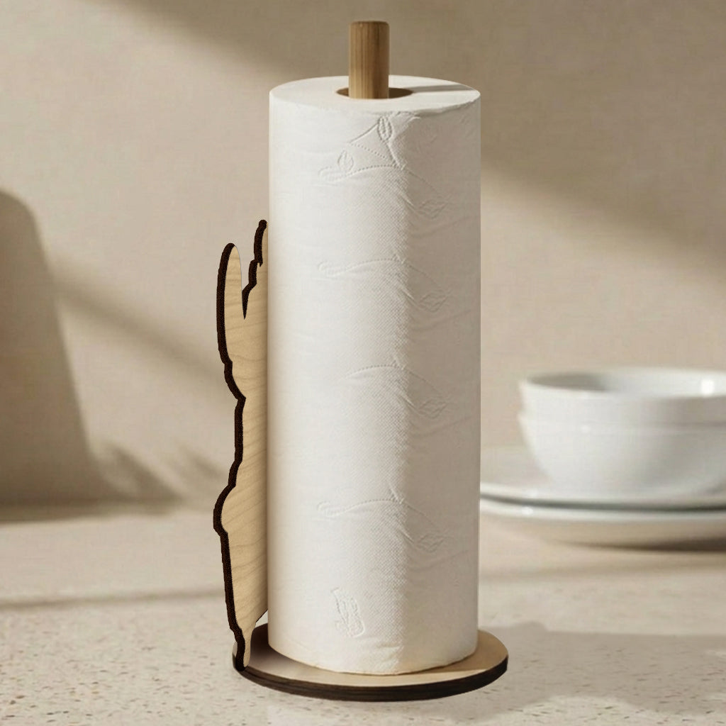 Aloha Cartoon Monster - Personalized Ohana Paper Towel Stand