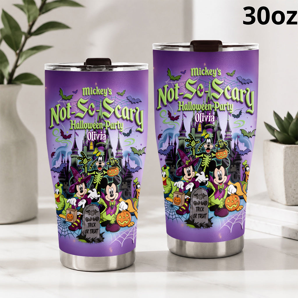 Not So Scary - Personalized Mouse Tumbler