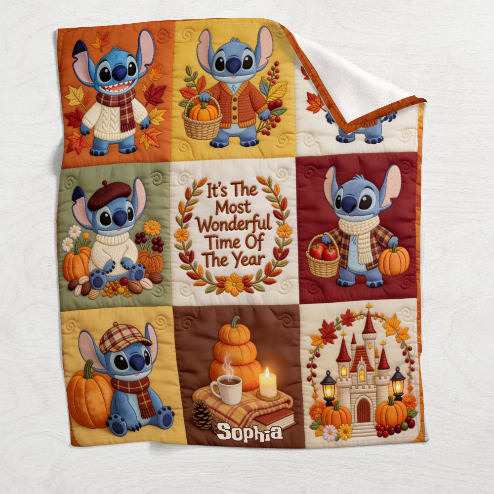 It's The Most Beautiful Of The Year - Personalized Ohana Blanket