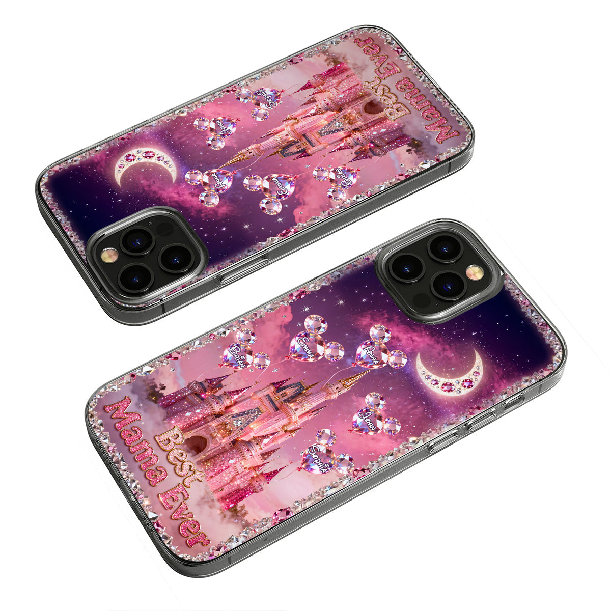 Disney Mama - Personalized Dream Trip Clear Phone Case