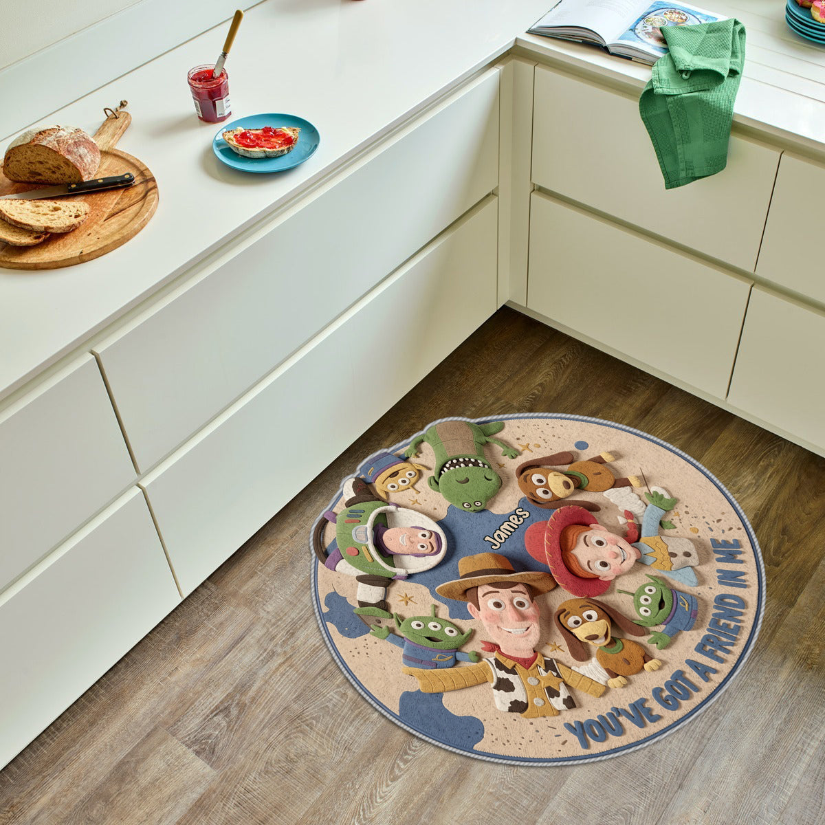 You've Got A Friend In Me - Personalized Movie For Kids Non-Slip Tufted Rug