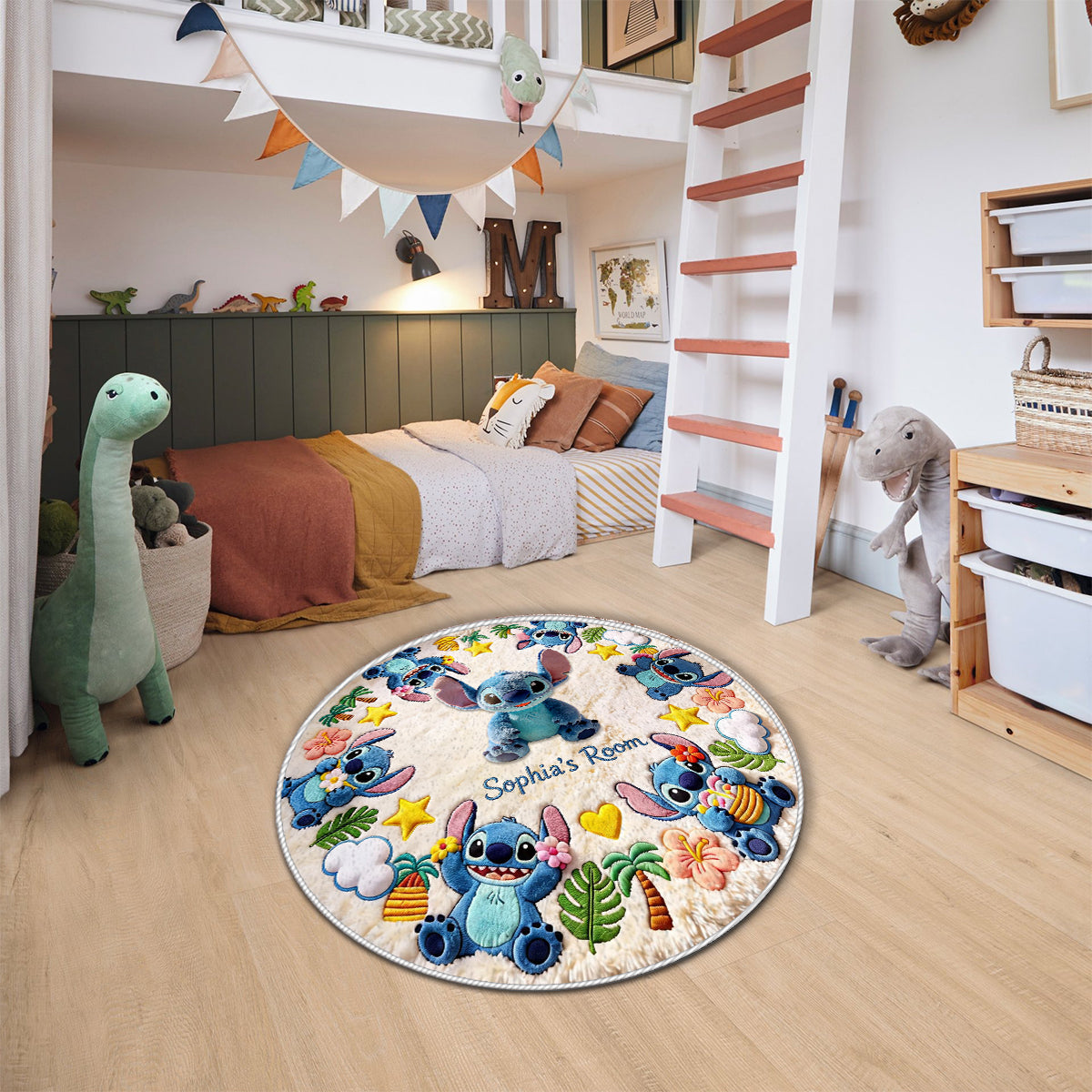 Ohand Means Family - Personalized Ohana Non-Slip Tufted Rug