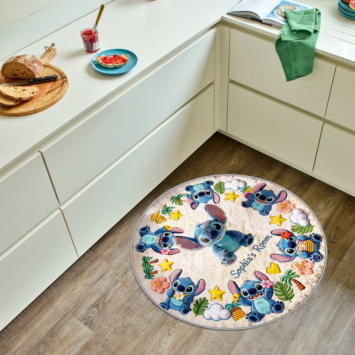 Ohand Means Family - Personalized Ohana Non-Slip Tufted Rug