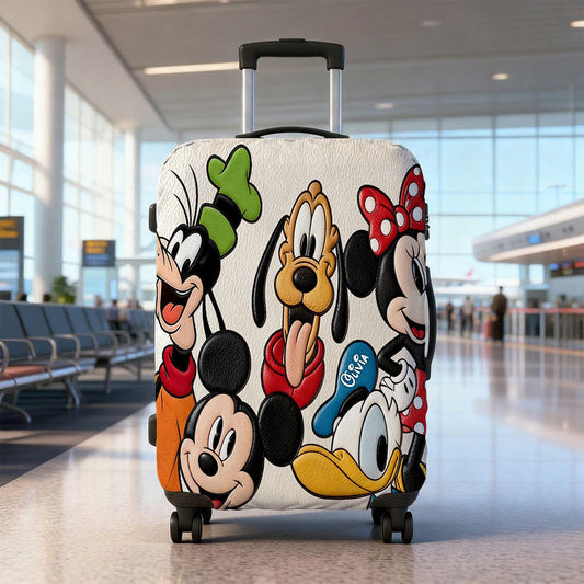 Friends - Personalized Mouse Luggage Cover