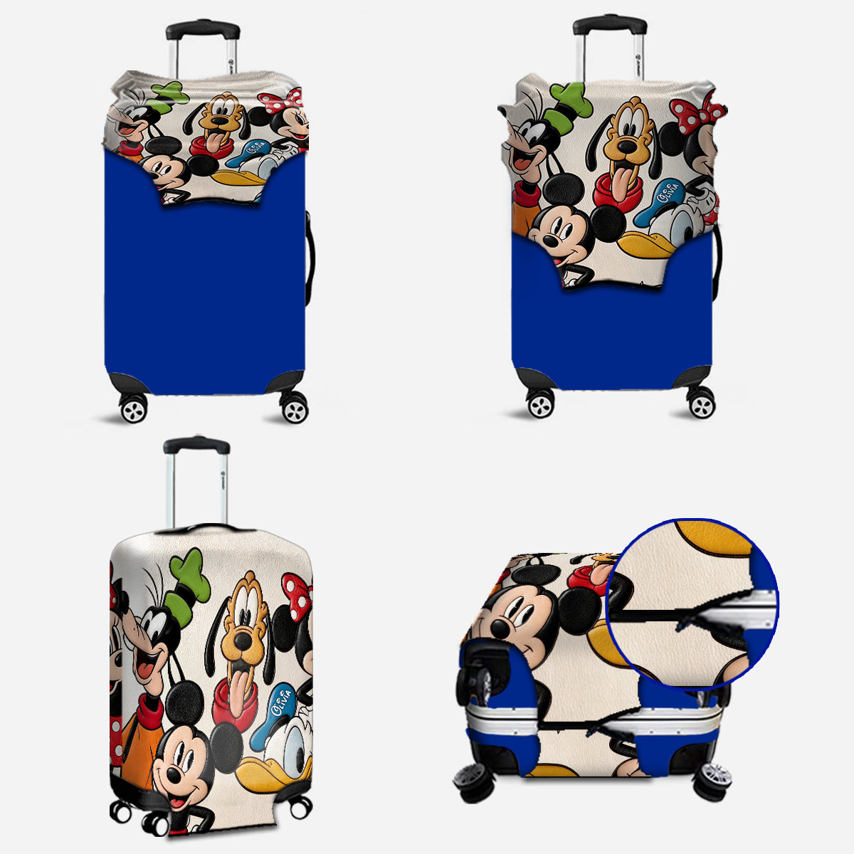 Friends - Personalized Mouse Luggage Cover