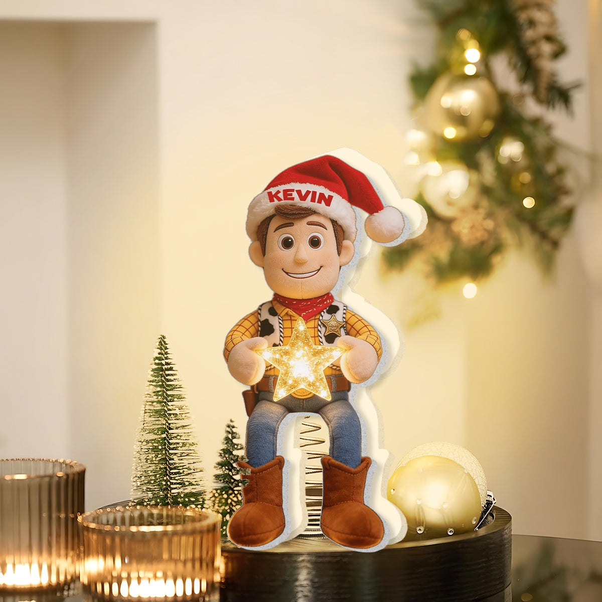 Christmas Story - Personalized Movie For Kids LED Light Tree Topper