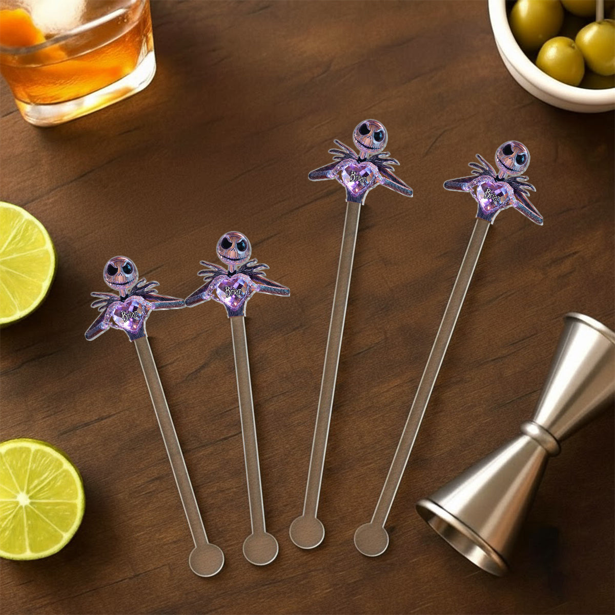 Nightmare - Personalized Nightmare Acrylic Stirrers