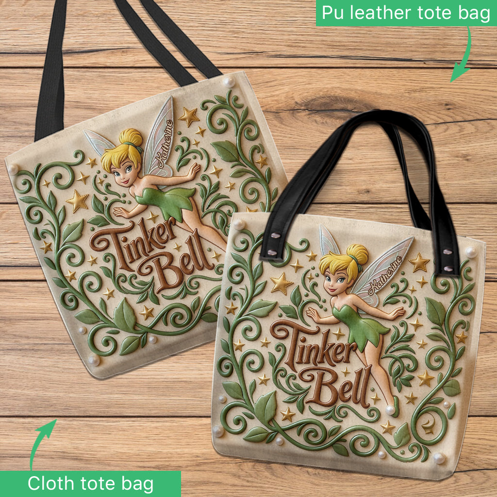 Pixie Dust - Personalized Flying Fairy Tote Bag