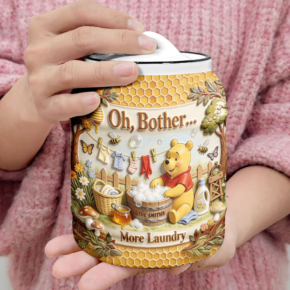 Oh, Bother.. More Laundry - Personalized Yellow Bear Laundry Pods