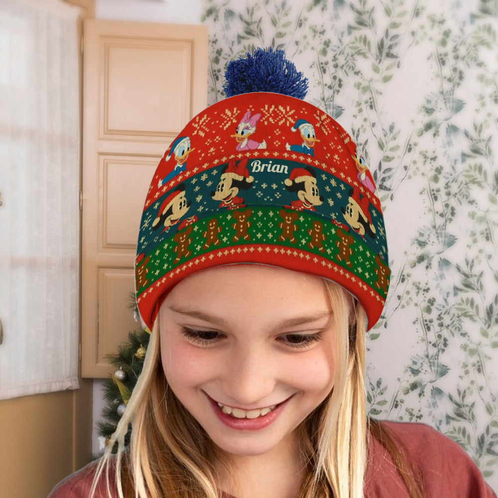 Cartoon Magical Mouse Characters - Personalized Mouse Beanie Hat