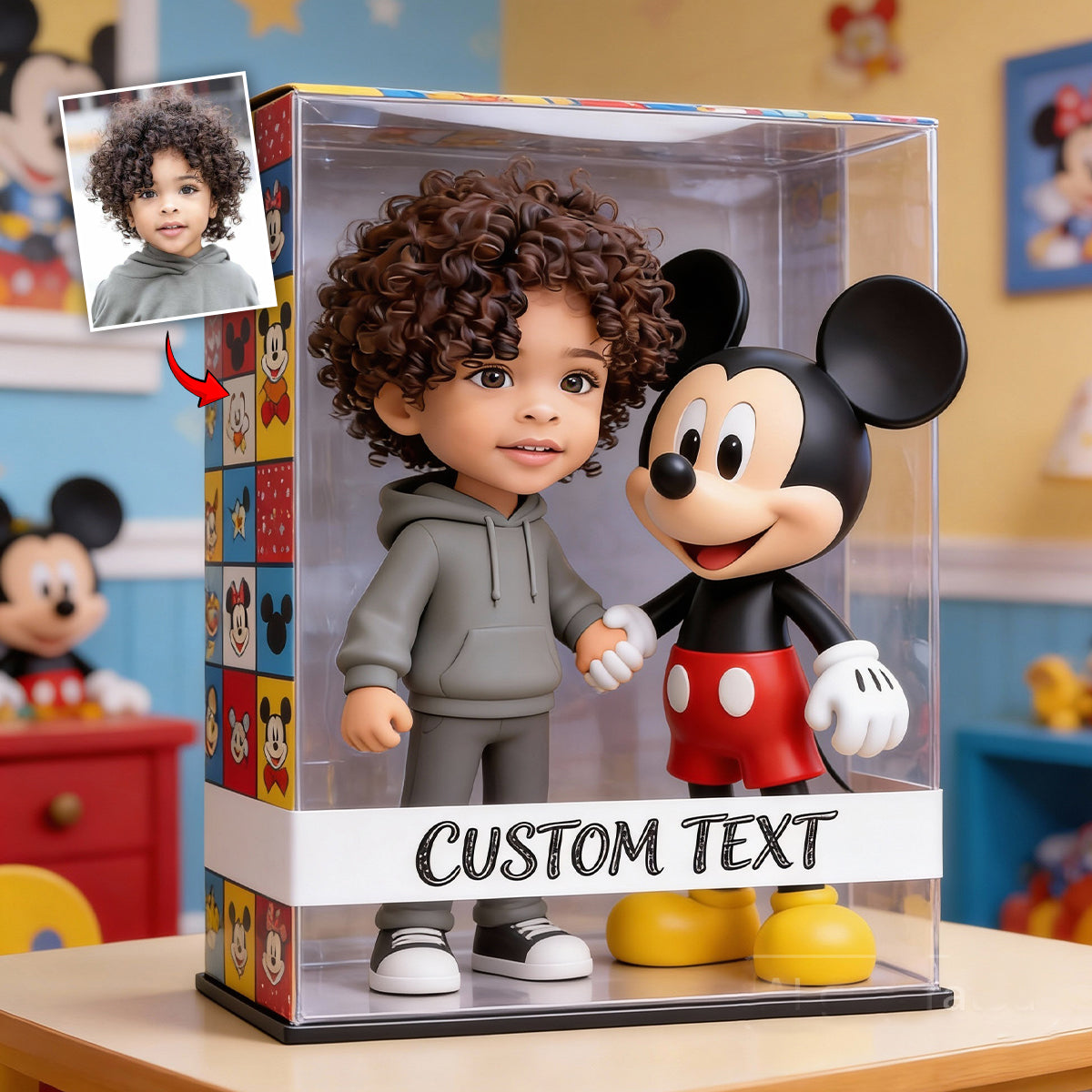 Friends - Personalized Mouse Custom Shaped Acrylic Plaque