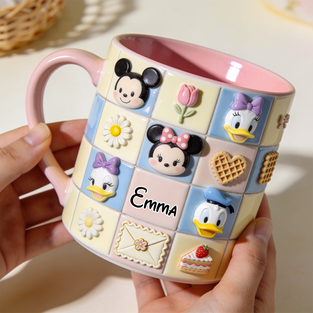 Believe In Magic - Personalized Mouse Accent Mug