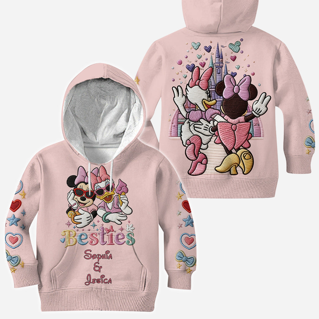 Besties Forever - Personalized Mouse All Over Shirt