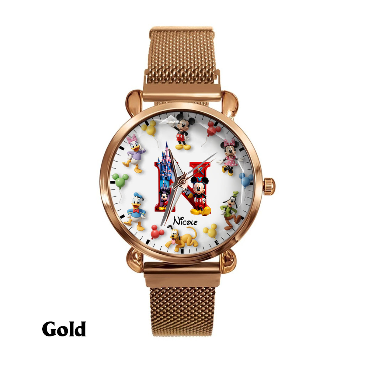Magical World - Personalized Mouse Women Hand Watch