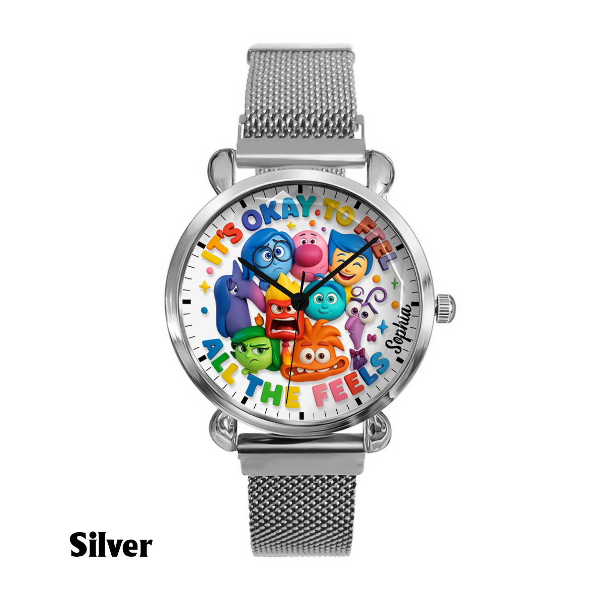 It's Okay To Feel All The Feels - Personalized  Women Hand Watch