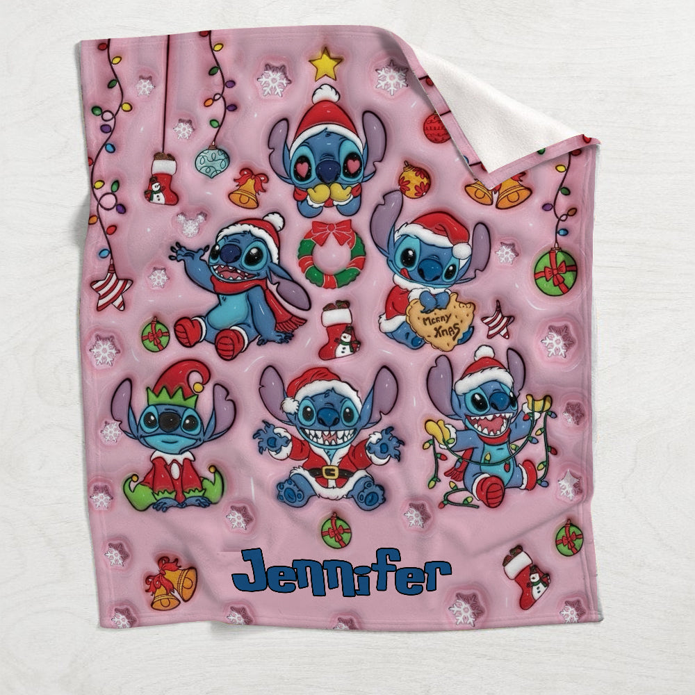 Wonderful Time - Personalized Ohana Blanket