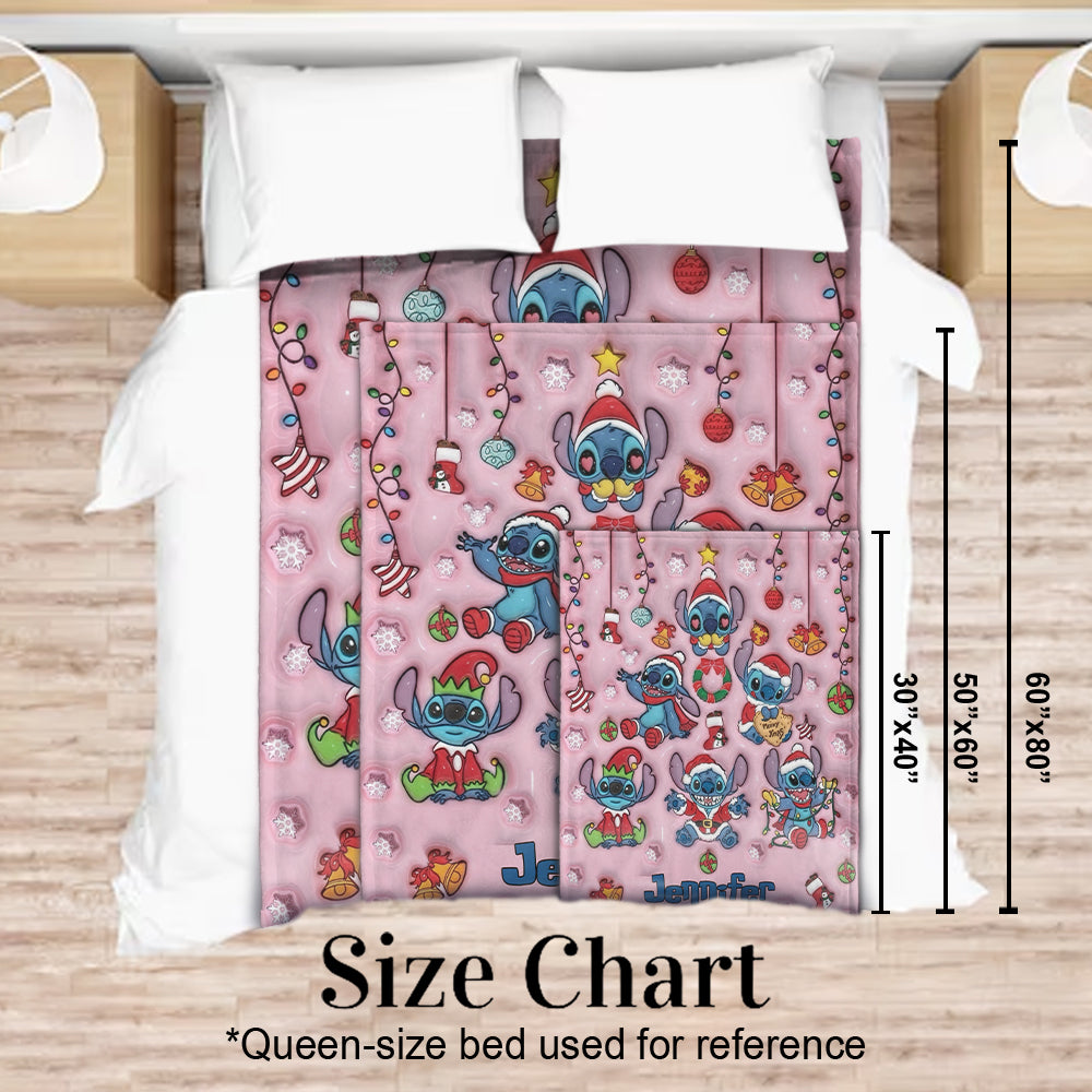Wonderful Time - Personalized Ohana Blanket