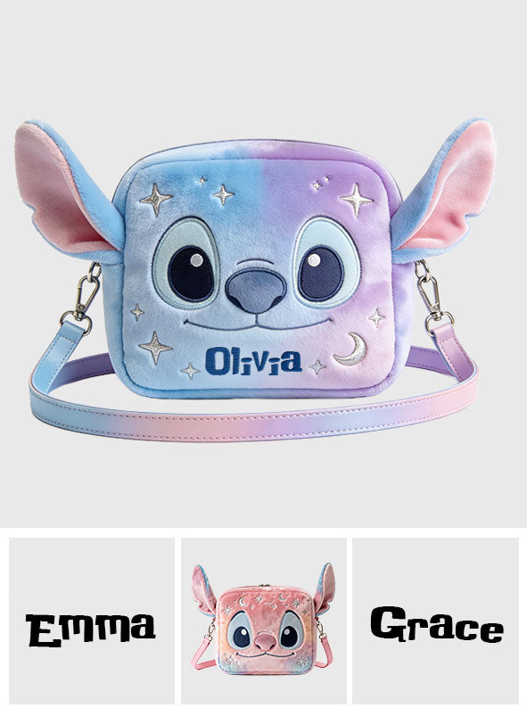 Cute Alien - Personalized Ohana Plush Crossbag