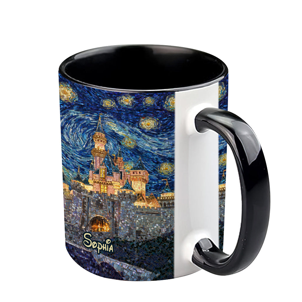 Magical Castle - Personalized Mouse Accent Mug