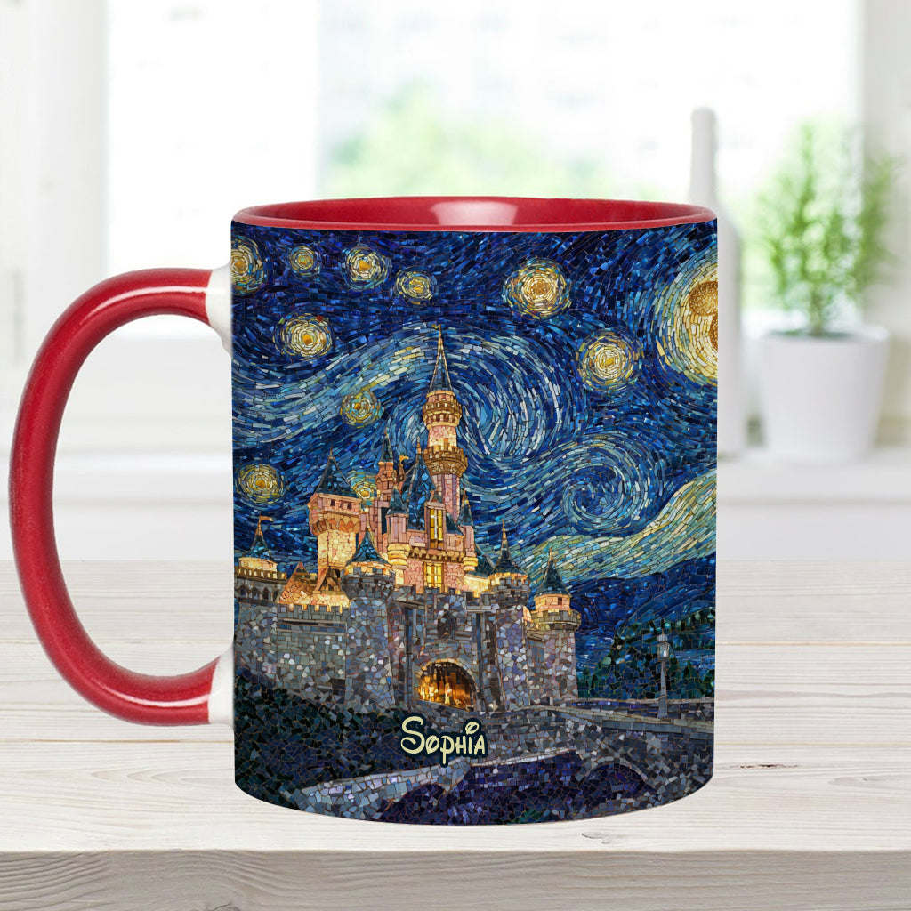 Magical Castle - Personalized Mouse Accent Mug