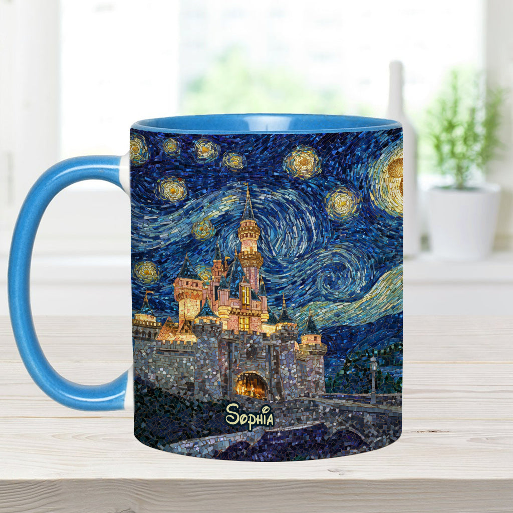 Magical Castle - Personalized Mouse Accent Mug
