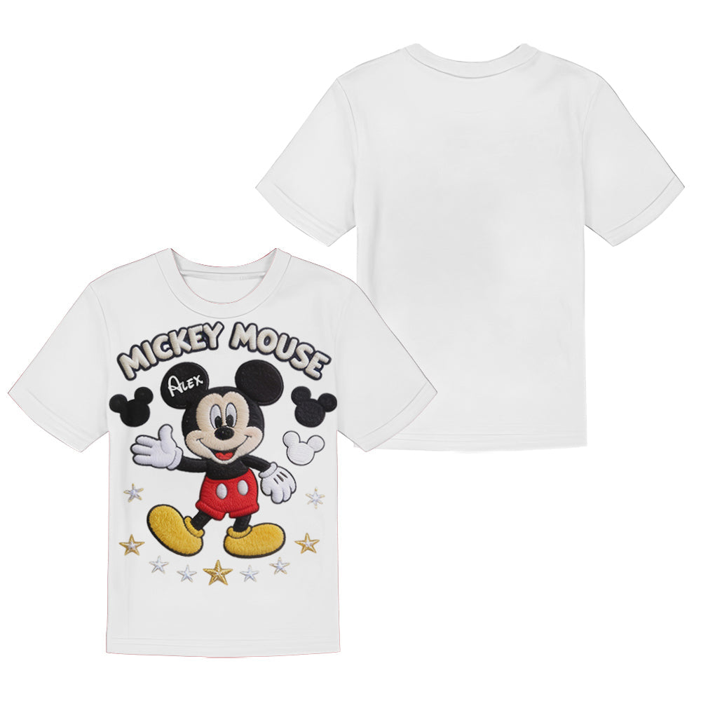 Happy Mouse Club - Personalized Mouse Kid T-shirt & Shorts