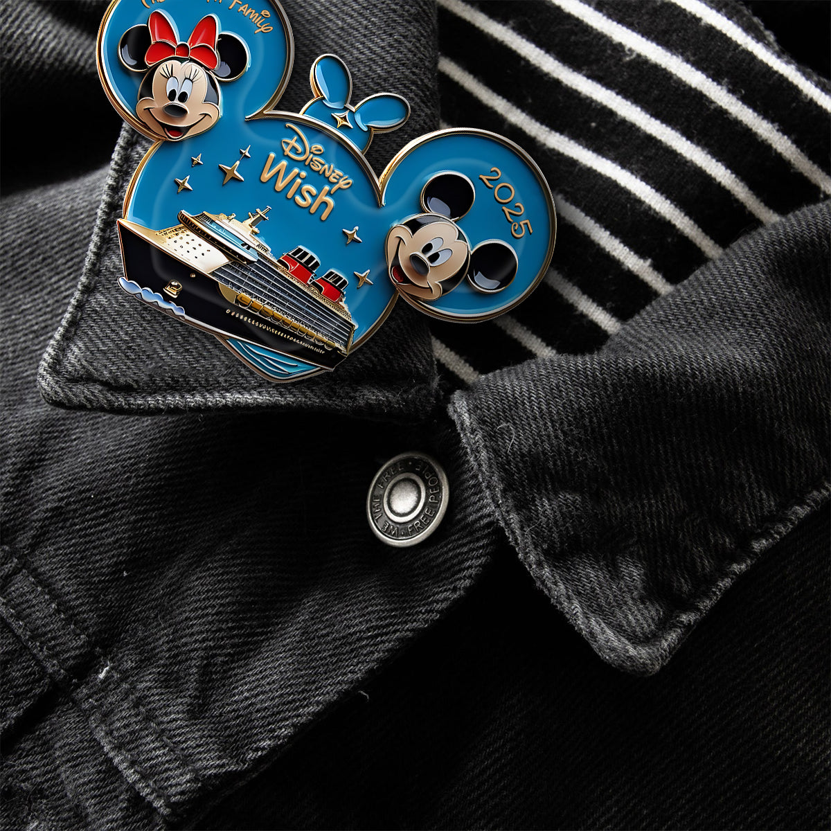 Magical Family Cruise Trip - Personalized Mouse Pin