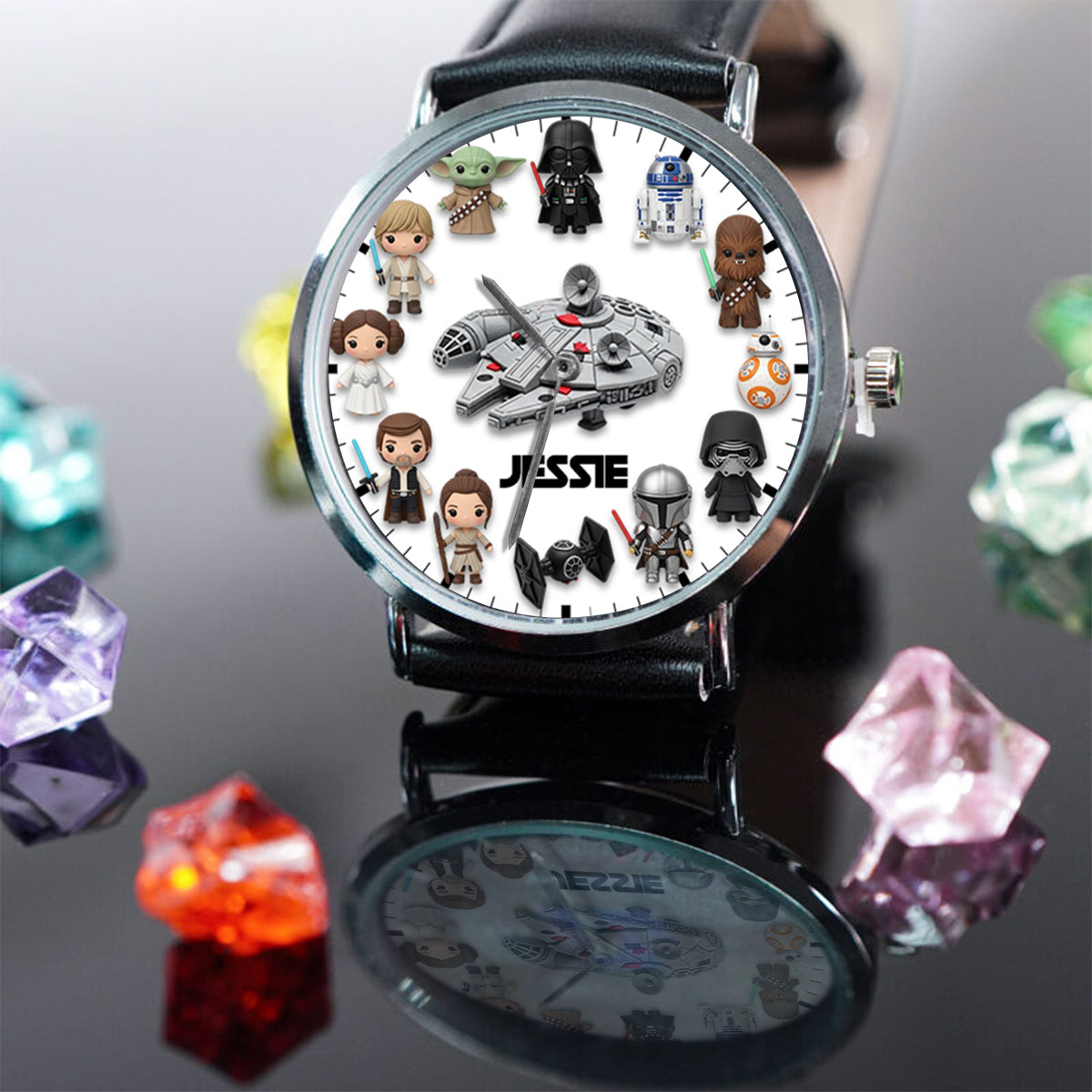 Galactic Timekeeper - Personalized The Force Hand Watch