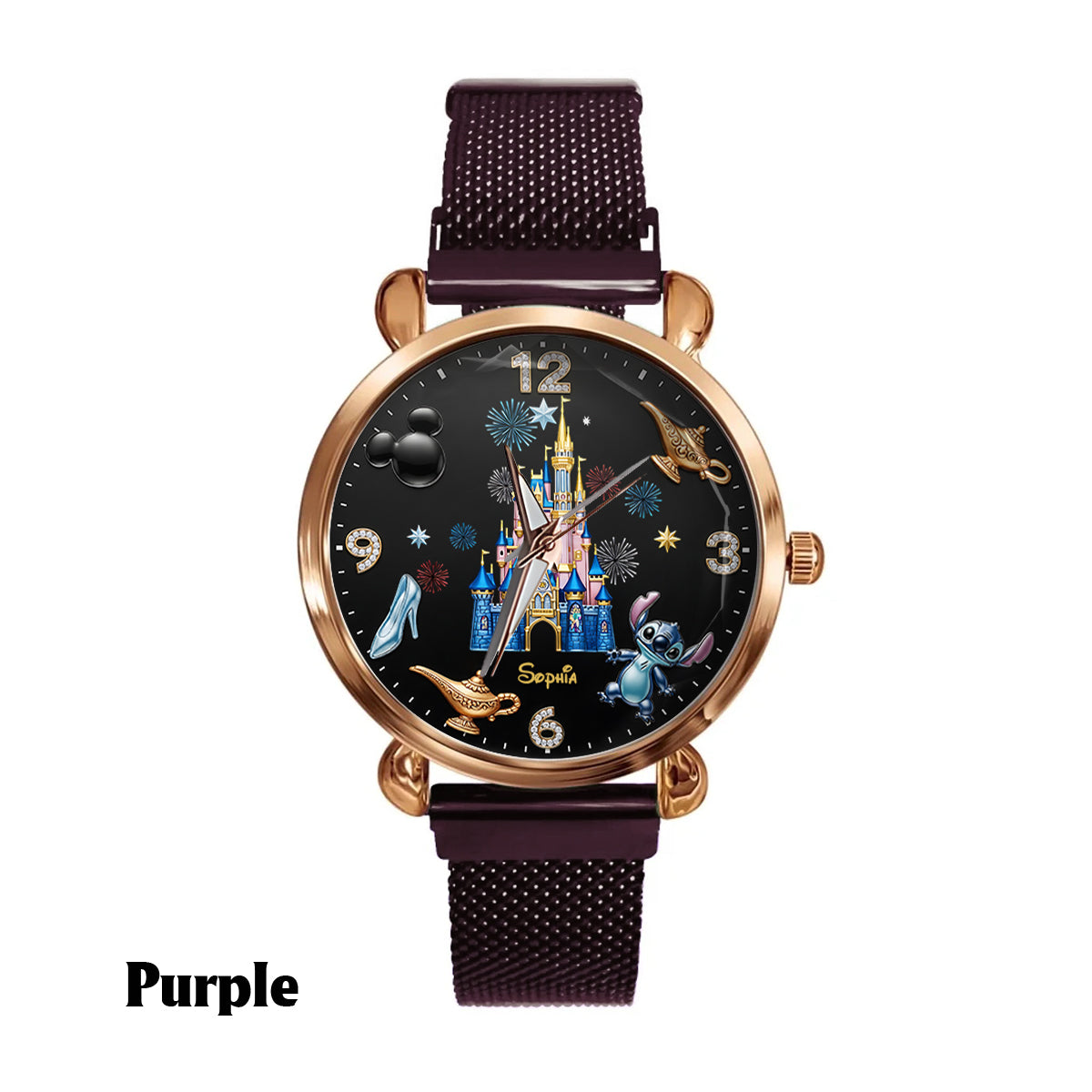 The Magical Castle - Personalized Mouse Women Hand Watch
