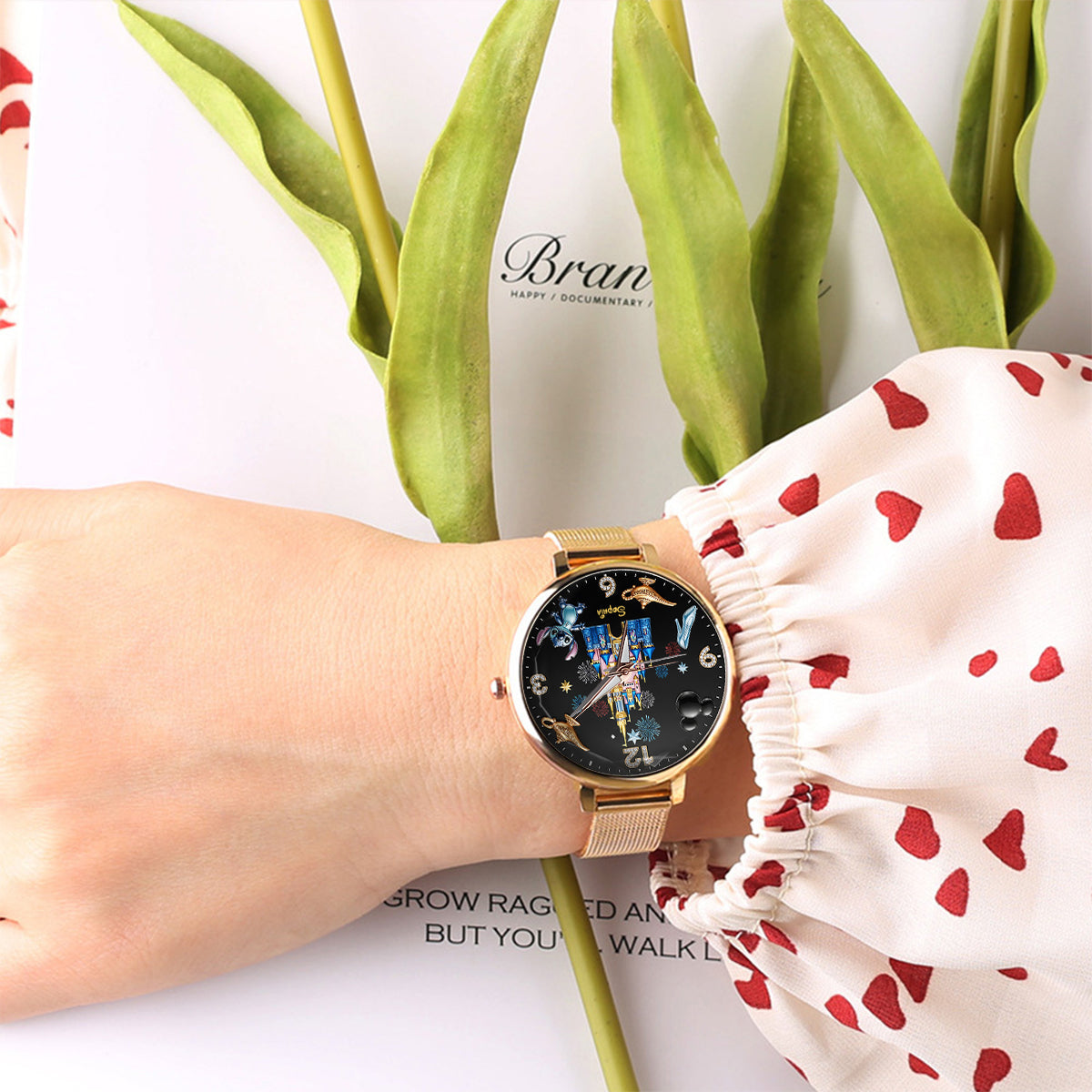 The Magical Castle - Personalized Mouse Women Hand Watch