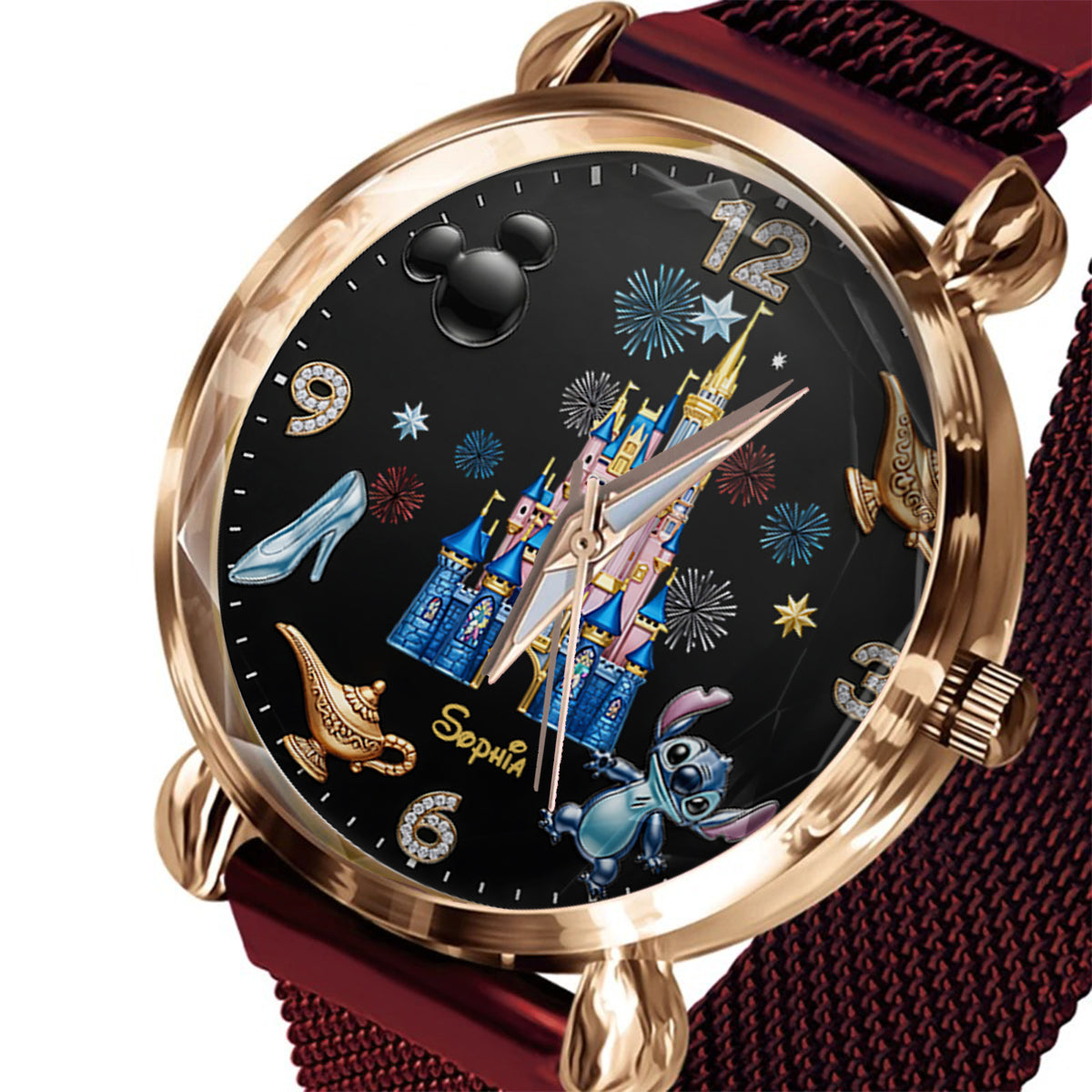 The Magical Castle - Personalized Mouse Women Hand Watch