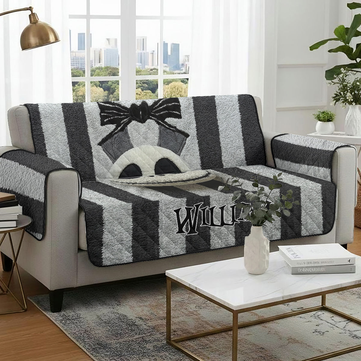 Nightmare - Personalized Nightmare Quilted Sofa/Couch Cover